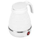 Ver imagem 1 de Jarra Chaleira Eletrica Silicone Retratil 600Ml Portatil Viagem Passeio Cha Cafe Bebida Quente Ferve