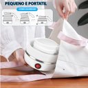 Ver imagem 2 de Jarra Chaleira Eletrica Silicone Retratil 600Ml Portatil Viagem Passeio Cha Cafe Bebida Quente Ferve