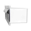 Ver imagem 2 de Caixa de Correio Carta e Revista Frente em Inox Escovado com Tarja Marron