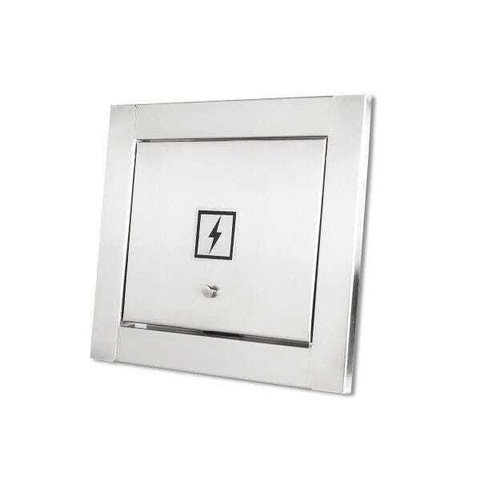 Visor de Luz em 100% Inox Polido Brilhante Espelhado Design Moderno Clean
