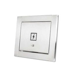Visor de luz em 100% Inox polido brilhante espelhado Design moderno clean - 1