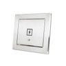 Visor de luz em 100% Inox polido brilhante espelhado Design moderno clean - 1