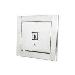 Visor de luz em inox escovado Design moderno clean - 1