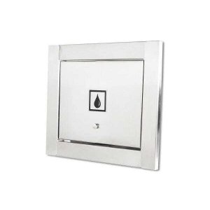 Visor de luz em inox escovado Design moderno clean