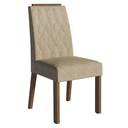 Ver imagem 7 de Conjunto Sala de Jantar Tampo de Madeira 6 Cadeiras Rustic/Crema/Imperial Assis Madesa