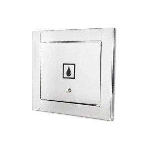 Visor de água em 100% Inox polido brilhante espelhado Design moderno clean