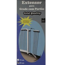 Extensor Grade Proteção Portão Corredor Pet Cão Criança 20cm - 2