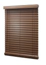 Ver imagem 1 de Persiana Horizontal PVC Forest Mogno (Largura 80 x 160 cm Altura) 50mm – Grossa Tipo Madeira