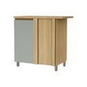 Ver imagem 1 de Balcão Modular Canto 1 Porta Rainha 92x52cm 100 Mdf - Nesher