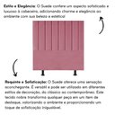 Ver imagem 4 de Cabeceira Cama Casal Queen Size 160cm Lívia Suede e Frame Rosa