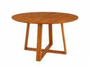 Ver imagem 4 de Mesa Redonda 110cm c/ 4 Cadeiras Lugares Sala Jantar Lara:Corino Marrom