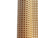 Ver imagem 3 de Palhinha Indiana Tela Rattan Sextavada Assento Natural Vegetal Celulose 1,00x0,80m