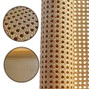 Ver imagem 1 de Palhinha Indiana Tela Rattan Sextavada Assento Natural Vegetal Celulose 1,00x0,80m