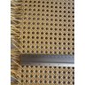 Palhinha Indiana Tela Rattan Sextavada Assento Natural Vegetal Celulose 1,00x0,80m - 4