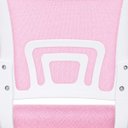 Ver imagem 5 de Kit 6 Cadeiras Begônia Ergonômica Tela Mesh Apoio Lombar até 120kg Rosa