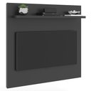 Ver imagem 7 de Painel Para Tv Até 32 Polegadas Com Rack 2 Portas Yan Preto