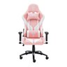 Cadeira Gamer Rosa e Branco Clanm Cl-cm081 - 4