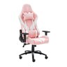 Cadeira Gamer Rosa e Branco Clanm Cl-cm081 - 1