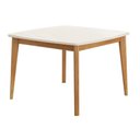 Ver imagem 1 de Mesa Jantar Condessa Madeira/Vidro 109cm Eucalipto/Of Nesher