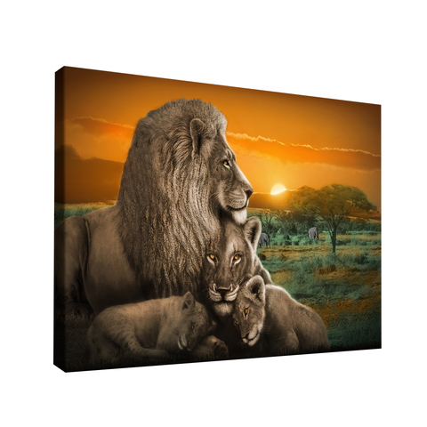Quadro Família Maravilhosa -- BR ARTES