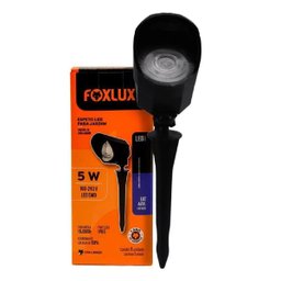 Espeto Led para Jardim 5W Azul Bivolt Foxlux - 3