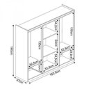 Ver imagem 4 de Guarda-Roupa Casal 6 Portas 4 Gavetas 5648 Móveis Leão