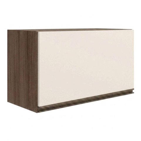Armario Aereo Basculante MDF 80 cm Kali 166801 Carvalho Toq Off White Nicioli