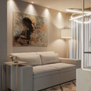 Ver imagem 5 de Mesa Lateral de Apoio Vicenza Base Prata Tam m - Datelli Design