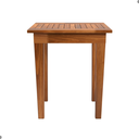 Ver imagem 4 de Mesa Lateral Ripada para Sala Mumbai Castanho