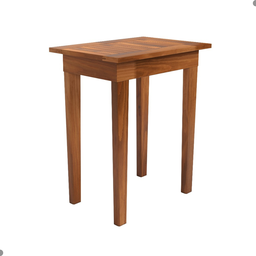Mesa Lateral Ripada para Sala Mumbai Castanho - 3 Mesa Lateral Ripada para Sala Mumbai Castanho - 3