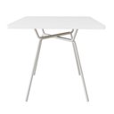 Ver imagem 3 de Mesa para Sala de Jantar Quadrada 90cm Barcelona Branco