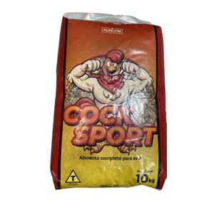 Ração para Galo de Raça Combatente Cock Sport 10kg Alinutri