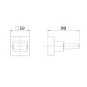 Ver imagem 2 de Acabamento para Registro Docolbase 1/2", 3/4" e 1" Next Cromado