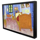 Ver imagem 2 de Quadro Decorativo Caixa Quarto em Artes - Van Gogh TaColado Moldura Caixa 3cm Freijó sem Vidro 30 x