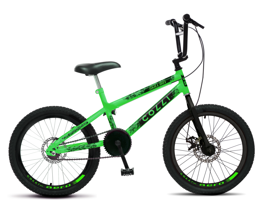 コクルム Bicicleta Colli Skill Boy, Aro 20 Aero, Guidão Cross Bmx, Tam 14