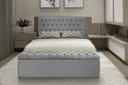 Ver imagem 2 de Kit Painel e Calçadeira Imperatriz 138 cm Suede Cinza