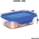 Ver imagem 2 de Pote Com Trava Micro E Freezer 250ml Kit C/ 24u Reutilizável