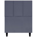 Ver imagem 2 de Cabeceira Decorativa Classic para Cama de Solteiro 90 Cm Suede Cores