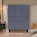 Ver imagem 1 de Cabeceira Decorativa Classic para Cama de Solteiro 90 Cm Suede Cores