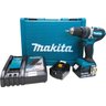 Furadeira Parafusadeira Impacto 18v Bl Dhp484rte Makita 5ah - 1