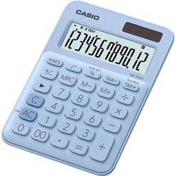 Calculadora Compacta Casio Ms-20uc-lb - Azul Claro - 1