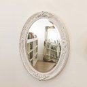 Ver imagem 1 de Espelho Oval Ornamental Classic 85x66cm Santa Luzia