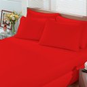 Ver imagem 1 de Lençol Avulso Queen Buettner com Elástico Malha 200 Art Premium - Vermelho