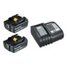 Kit Carregador Dc18sd + 2 Baterias 18v 5ah Bl1850b Makita - 1