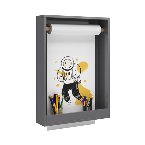 Lousa Infantil de Desenho Alvorada Cinza