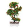 Bonsai Artificial Mini Frutas - Com Vaso Decoração - 1