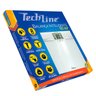 Balança Digital Corporal de Bioimpedância Techline TEC-117 180Kg - 2