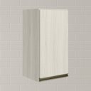 Ver imagem 6 de Armario Aereo 1p Mdf 40 Cm Kali 12202 Bianco Toq Bianco Toq Nicioli