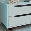 Ver imagem 6 de Conjunto 3 Peças para Banheiro Bn3600x43x44 Branco Tecno Mobili Branco