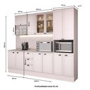 Ver imagem 5 de Armário de Cozinha Completa com Balcão Milla Home Duo Carraro Branco